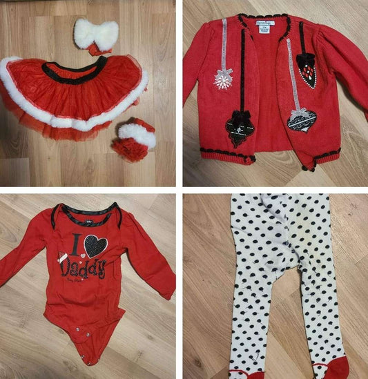 Christmas outfits and Pajamas , Kids 9 Month (6-9M)