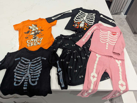 Girls 3T Halloween Bundle (6 pieces), Kids 3T