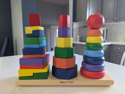 Melissa and Doug Geometric Stacker