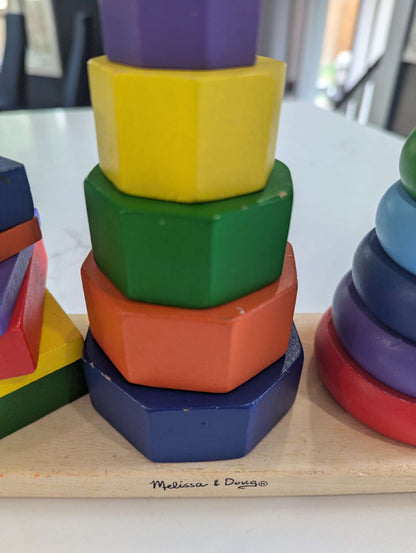 Melissa and Doug Geometric Stacker