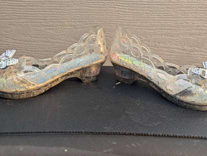 VGUC Disney Cinderella Lightup Toddler Heels 9/10T, Shoes 9 (Toddler:2-4yr)