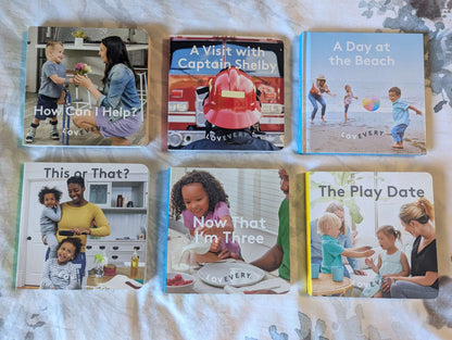 Lovevery Book Bundle, 6 books. MSRP approx. $75CAD