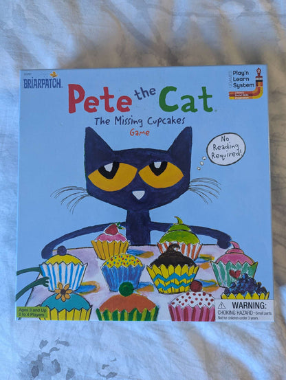 EUC Pete the Cat and the Missing Cupcakes Game, MSRP $26.99