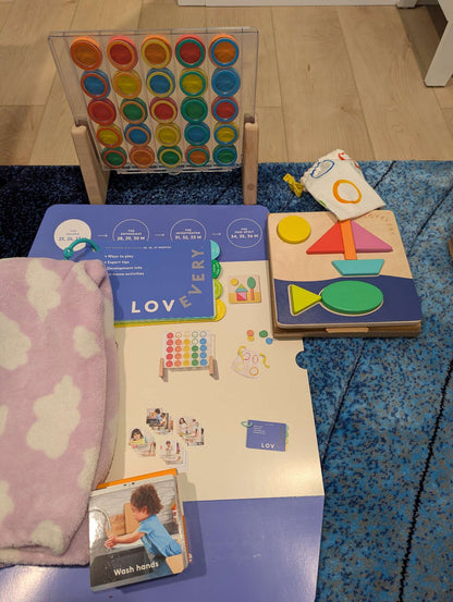 EUC *Partial* Lovevery Helper 25-27m Kit