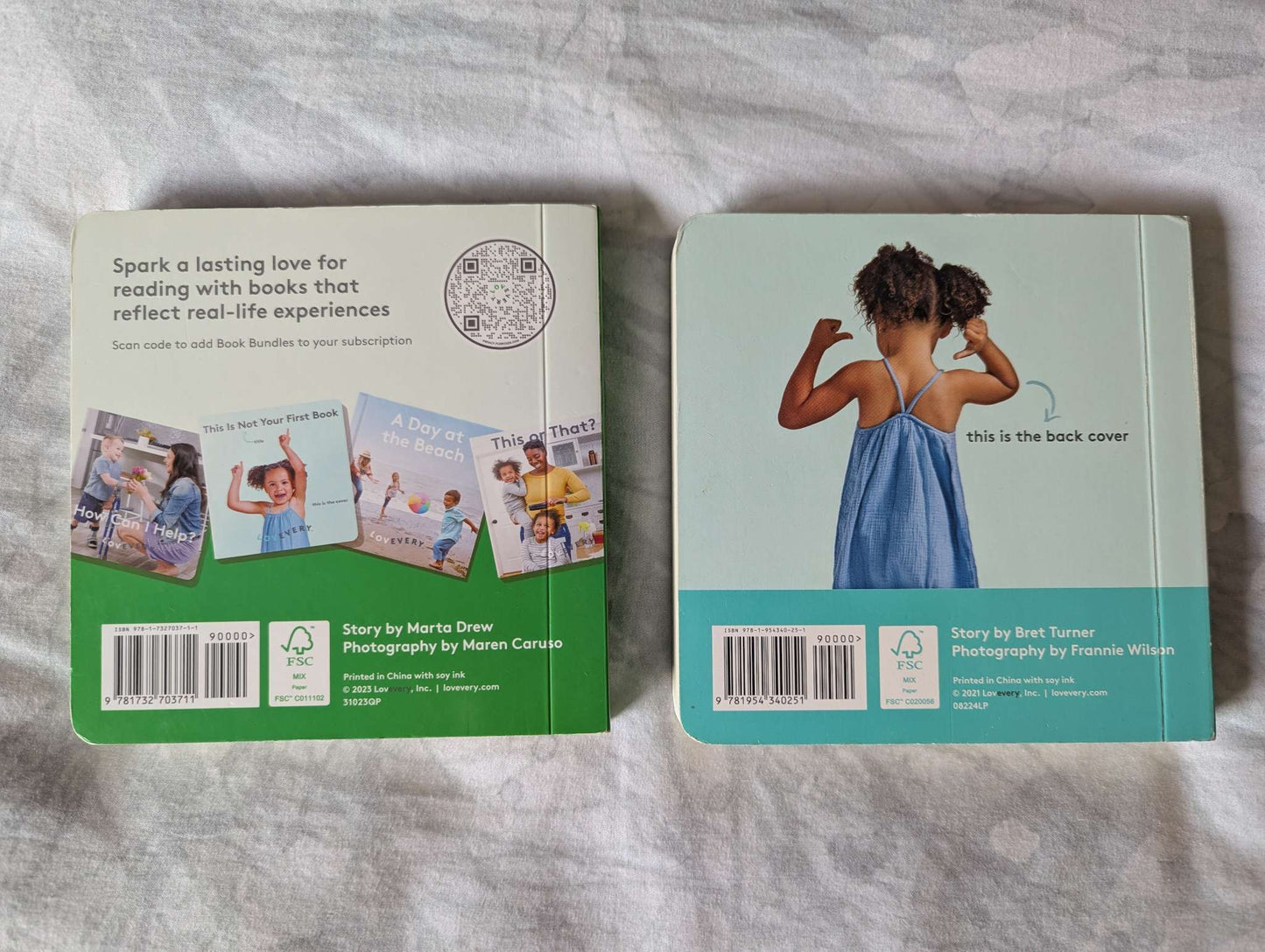 EUC Lovevery 2 Book Bundle