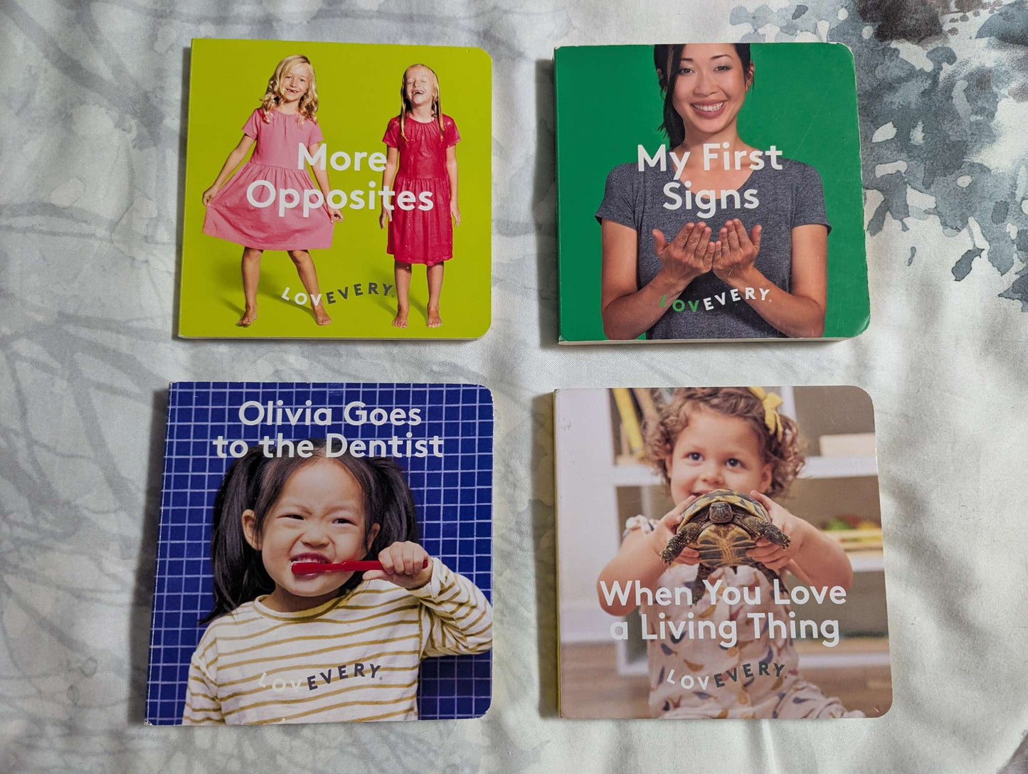 Lovevery 4 Board Book Bundle
