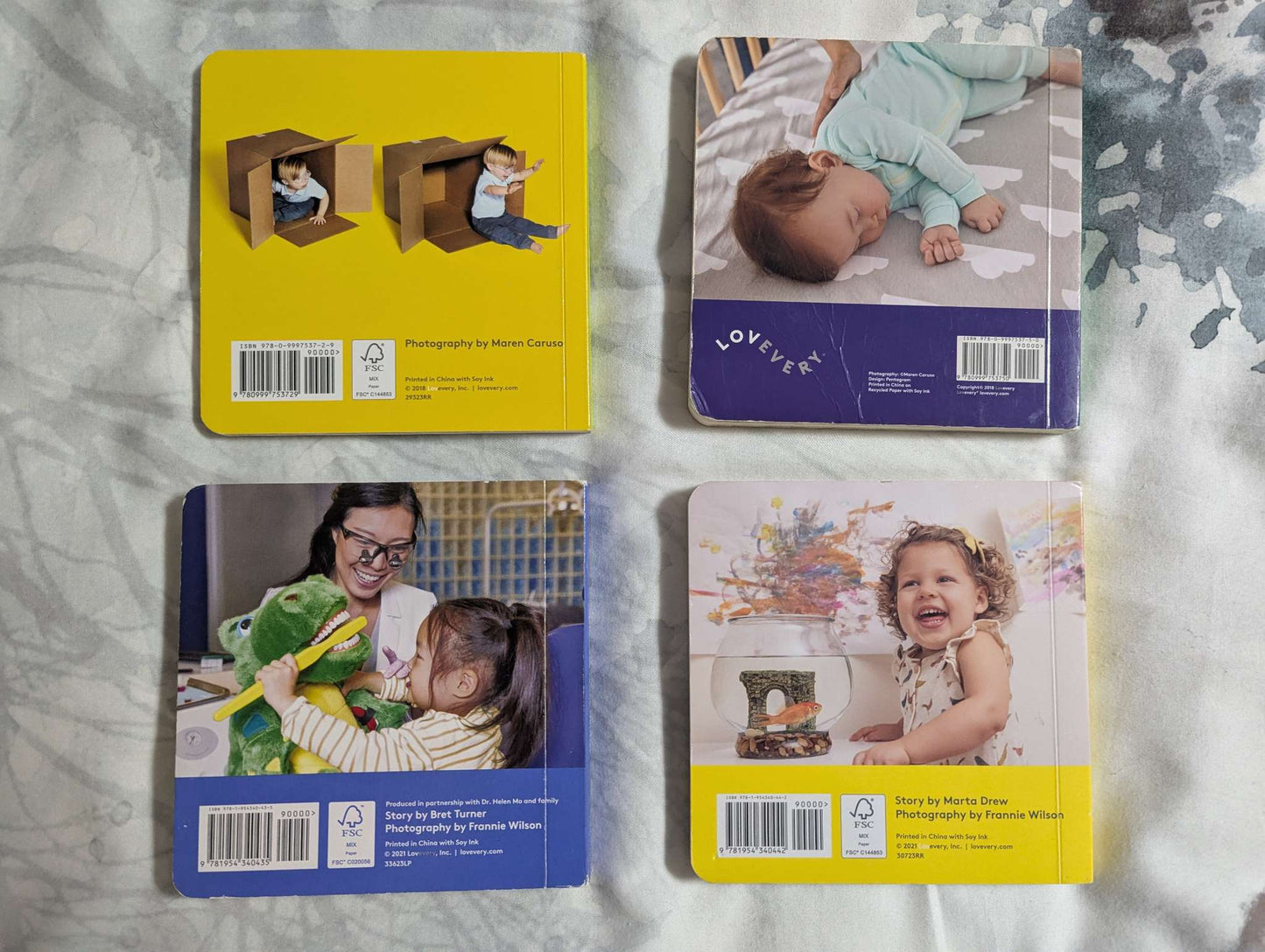Lovevery 4 Board Book Bundle