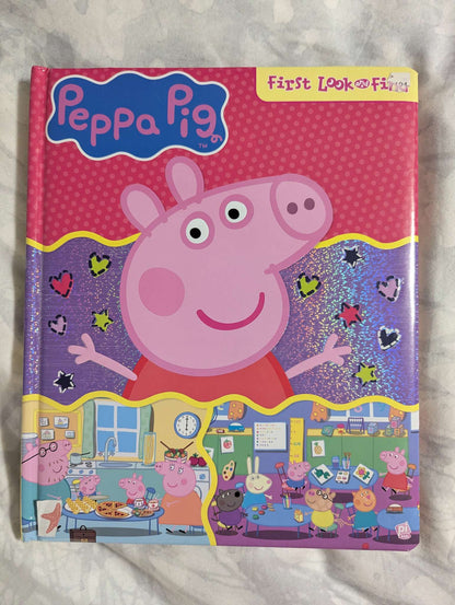 VGUC Peppa Pig First Look and Find Book
