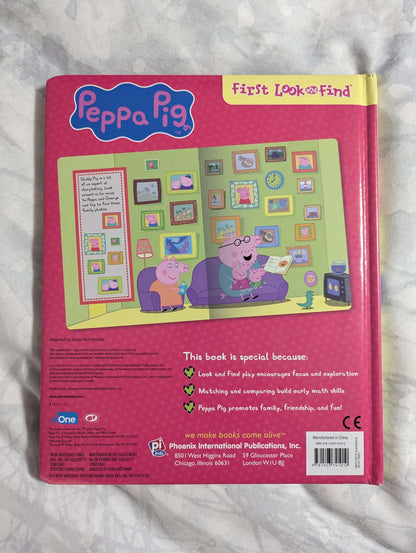 VGUC Peppa Pig First Look and Find Book