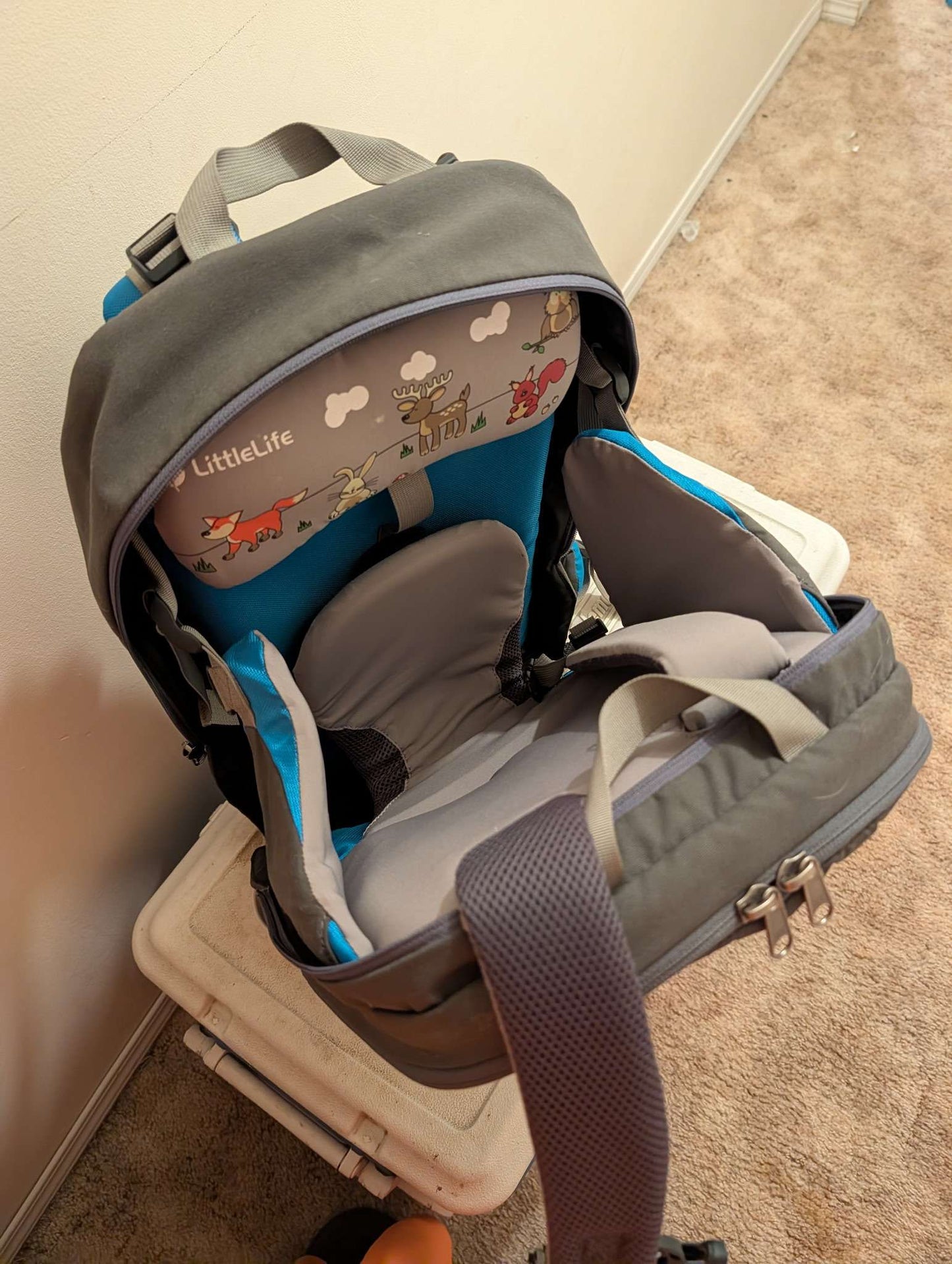 EUC Littlelife Ultralight Convertible S2 Baby Carrier