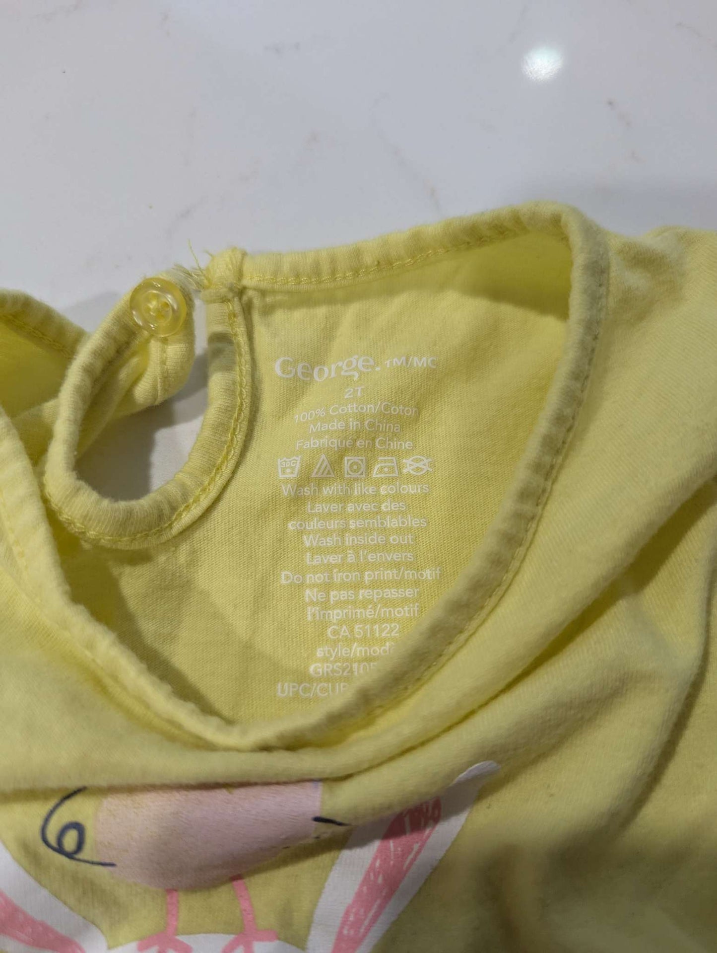 VGUC George 2T Easter Shirt, Kids 2T