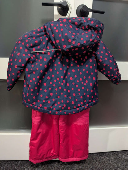VGUC George 2T 2 Piece Snow Set Jacket and Pants, Kids 2T