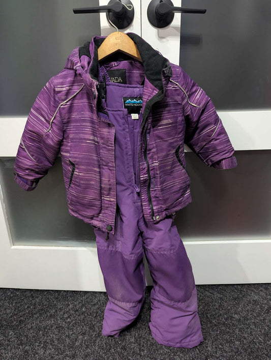 VGUC 3T Girls Winter Jacket and Snow Pants, Kids 3T
