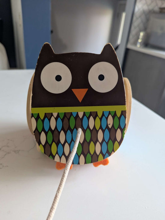 Skip Hop Owl Pull Toy