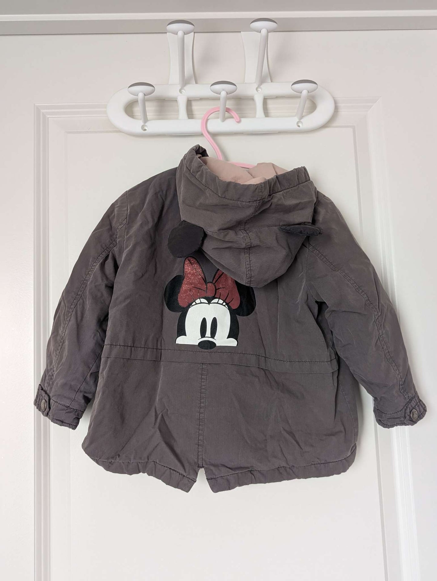 Warm toddler jacket MINNIE - size 2, Kids 2T