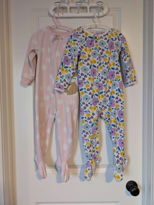 Fleece pijamas - size 2, Kids 2T