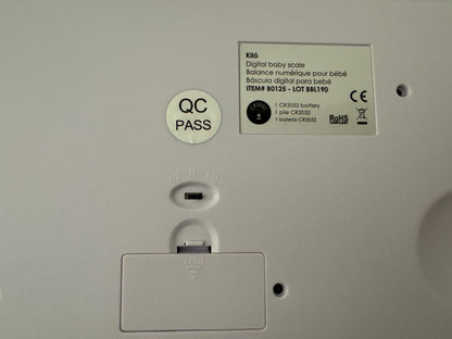 Bblüv Kilö Baby Scale