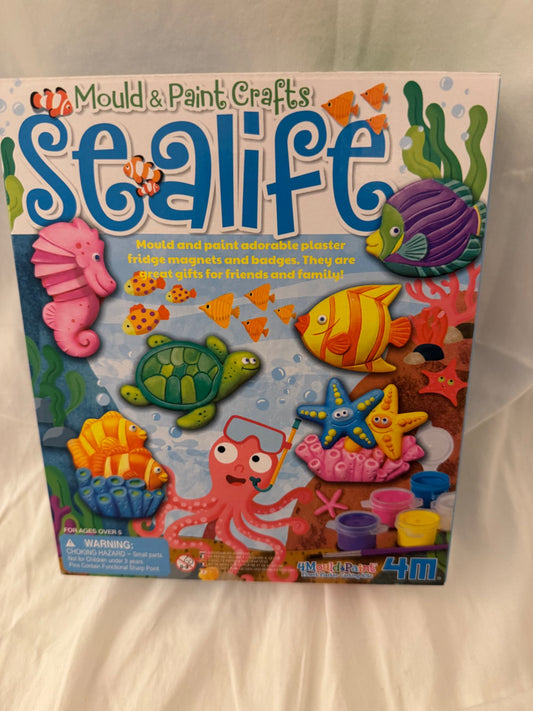 Sea life Mould and Paint Craft Kit