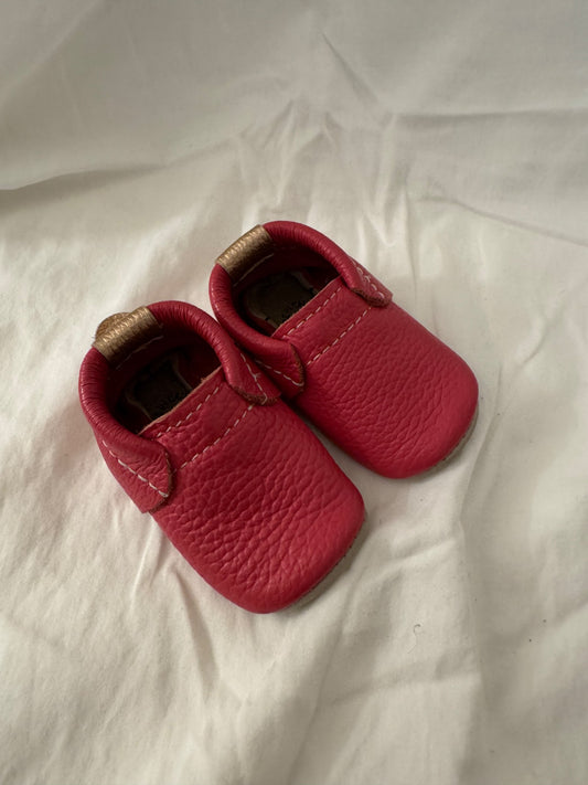 Minimoc leather slippers, Shoes 1 (Baby: 0-12 mth)