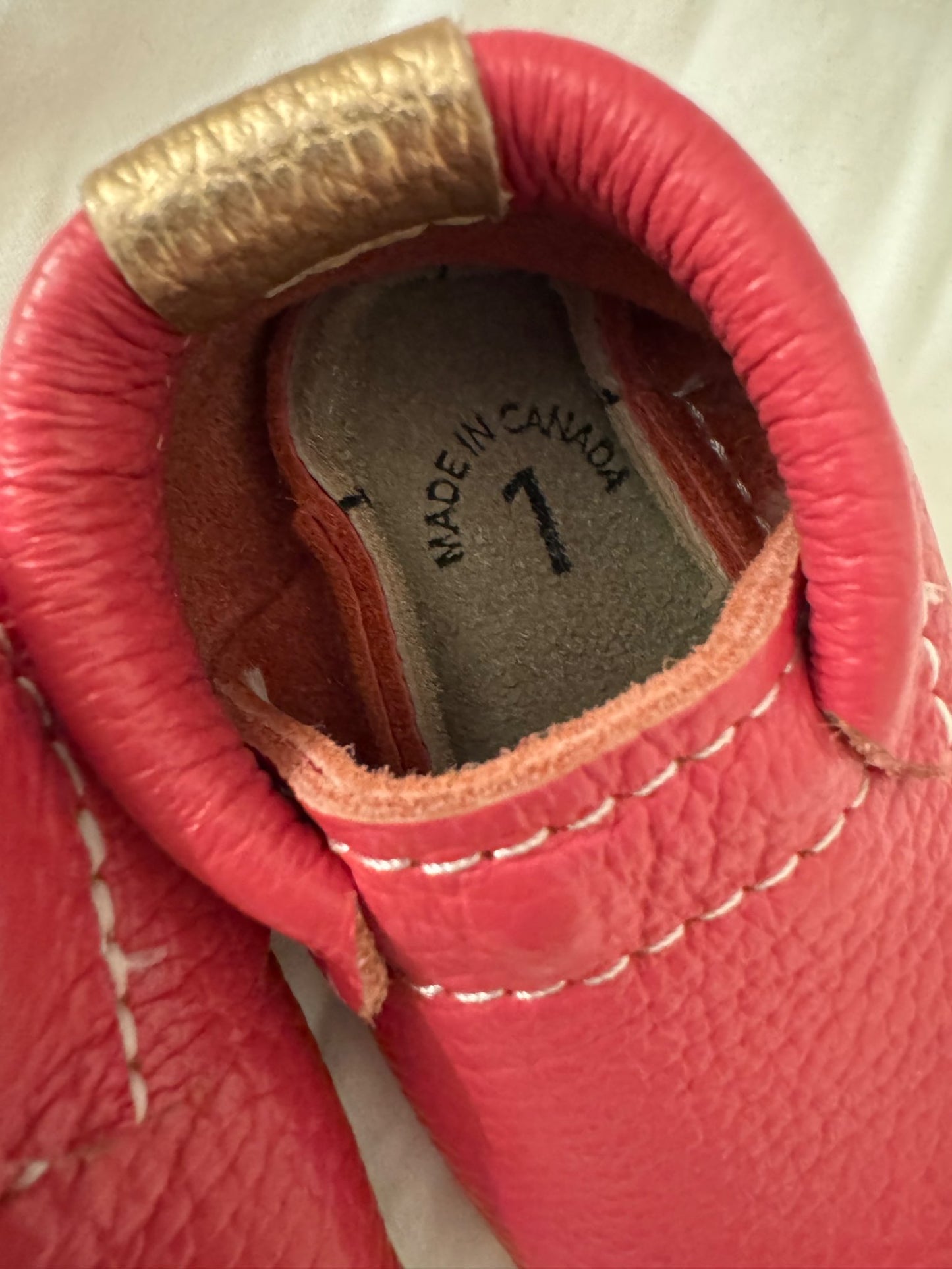 Minimoc leather slippers, Shoes 1 (Baby: 0-12 mth)