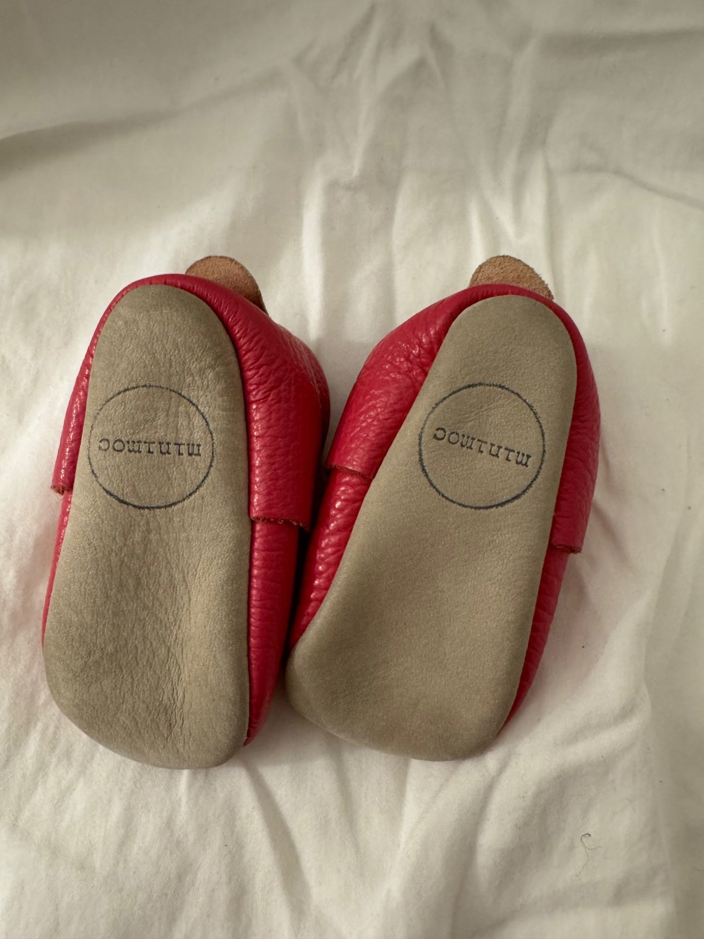 Minimoc leather slippers, Shoes 1 (Baby: 0-12 mth)