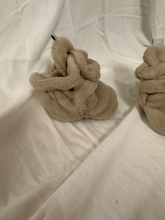 7AM Bebe Fleece Booties, Shoes 3 (Baby: 0-12 mth)