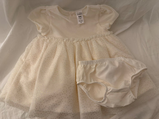 Carters Dress Size 3m, Kids 3 Month (0-3M)