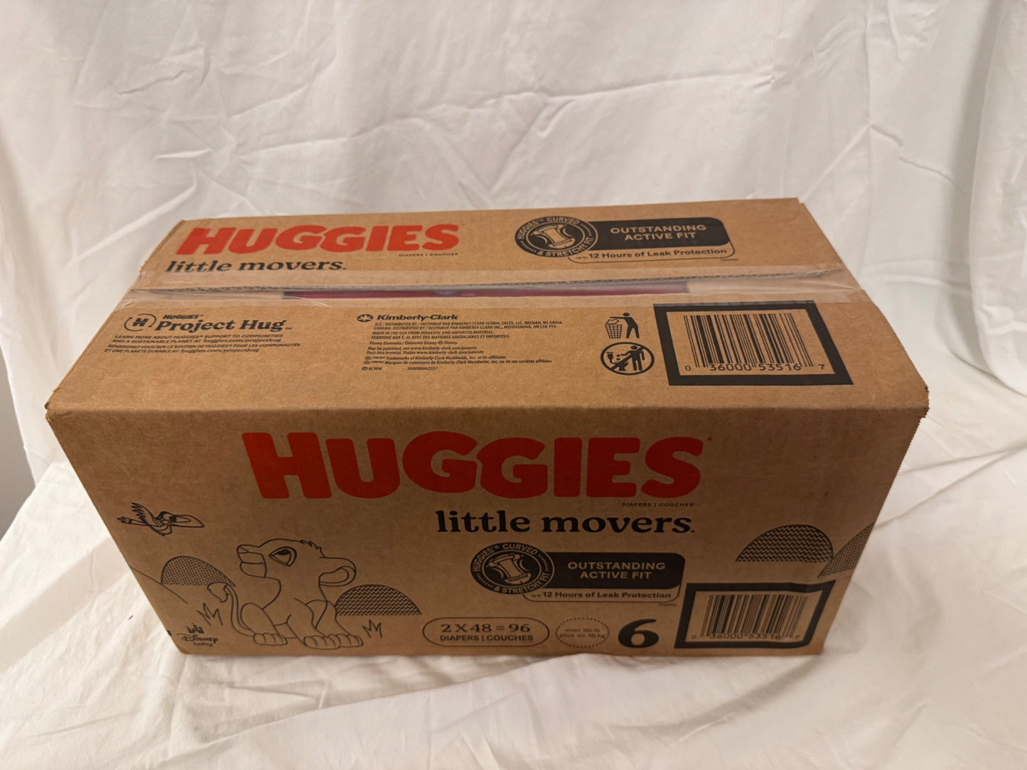 Huggies Little Movers (Size6)