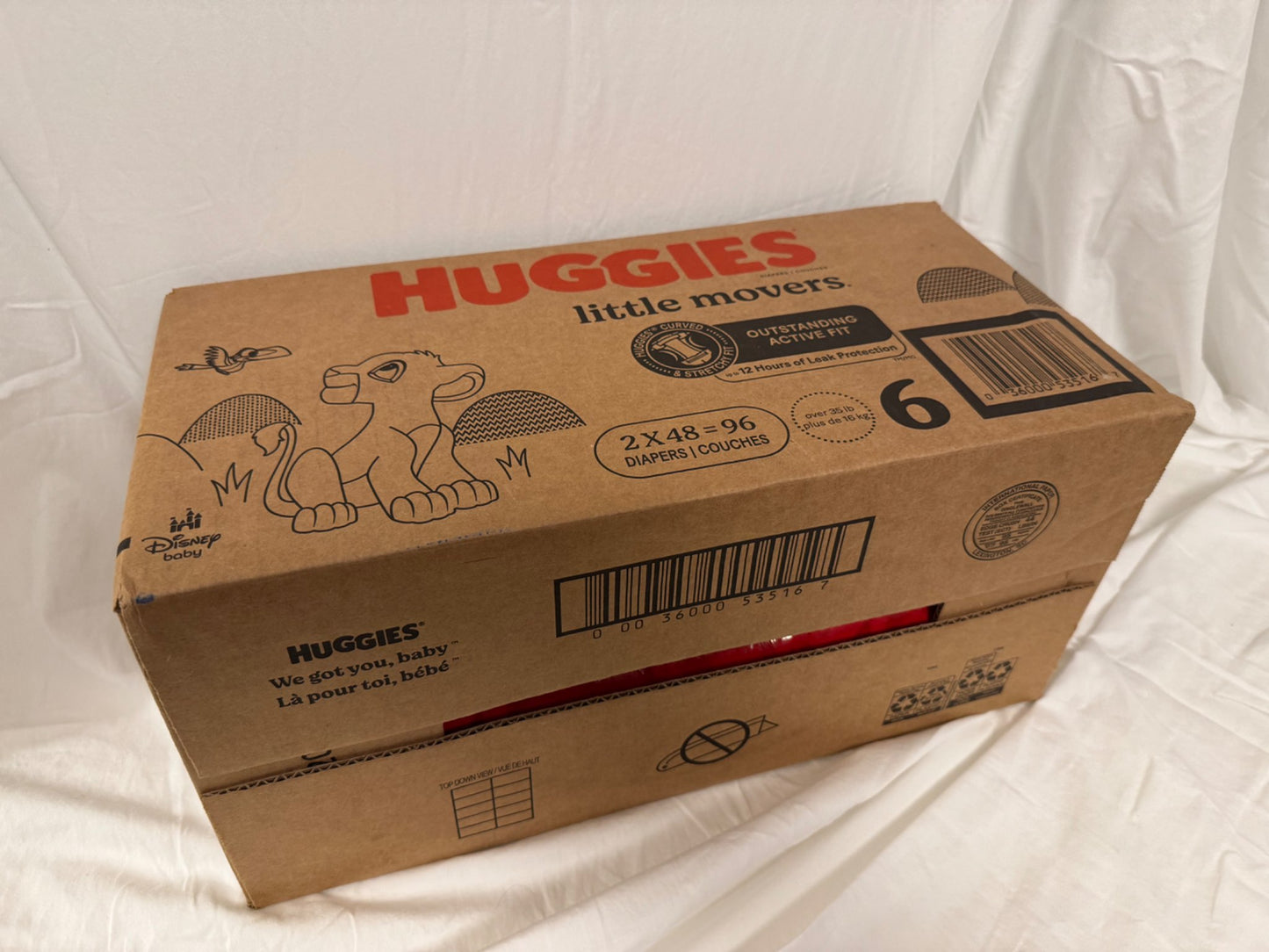 Huggies Little Movers (Size6)