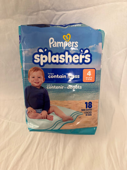 Pampers Splashers Size 4 Swim Diapers