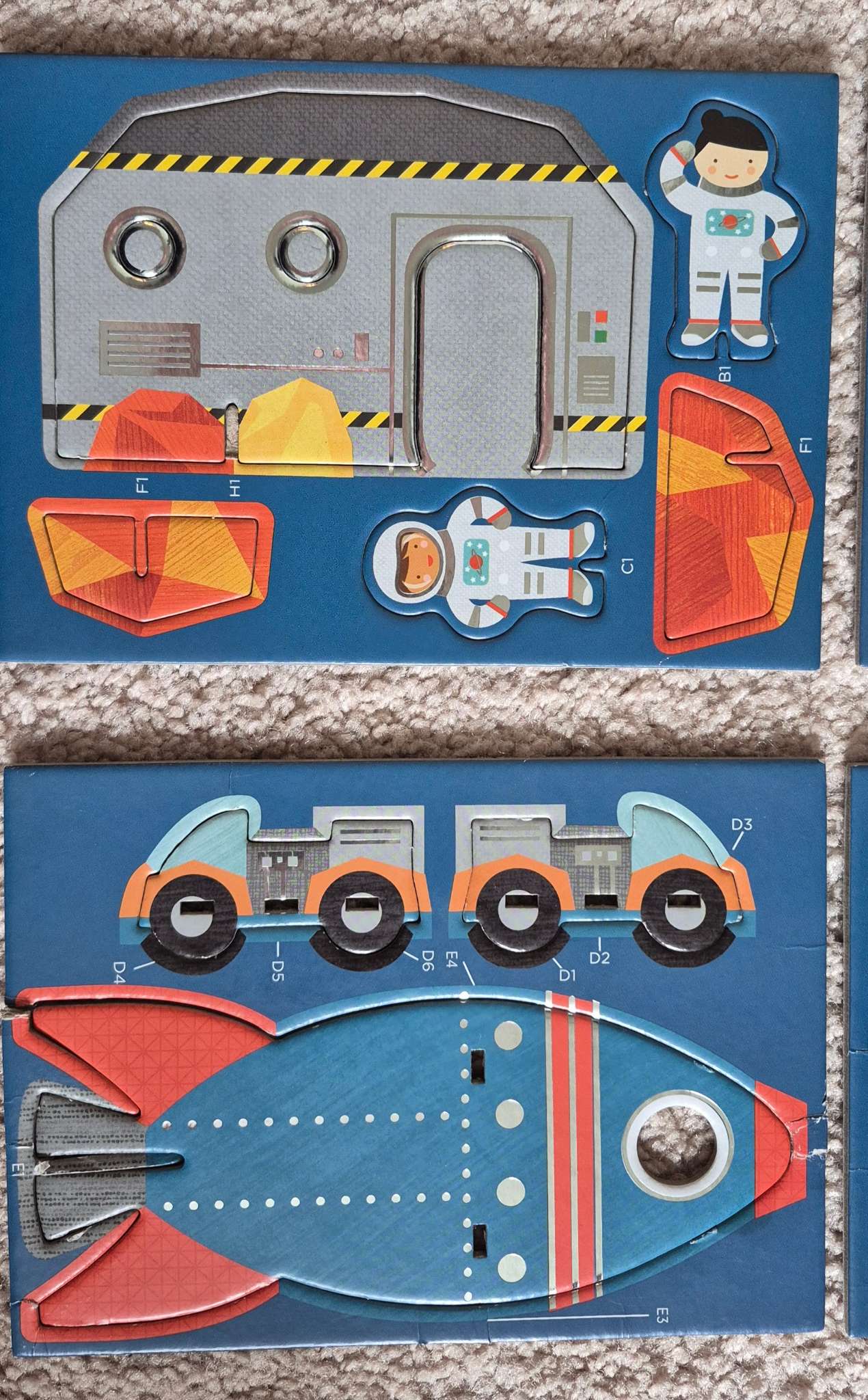 Pop-out outer space