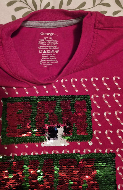 Christmas shirt, Kids 6/6X