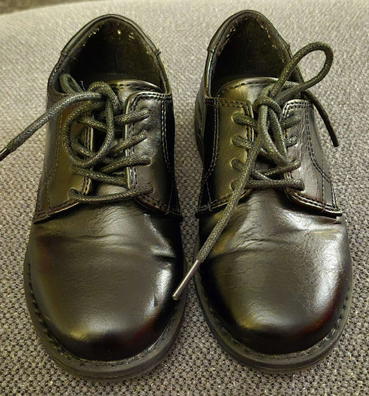 Dress shoes & tie, Shoes 11 (Toddler:2-4yr)