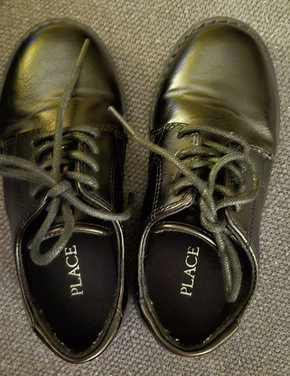Dress shoes & tie, Shoes 11 (Toddler:2-4yr)