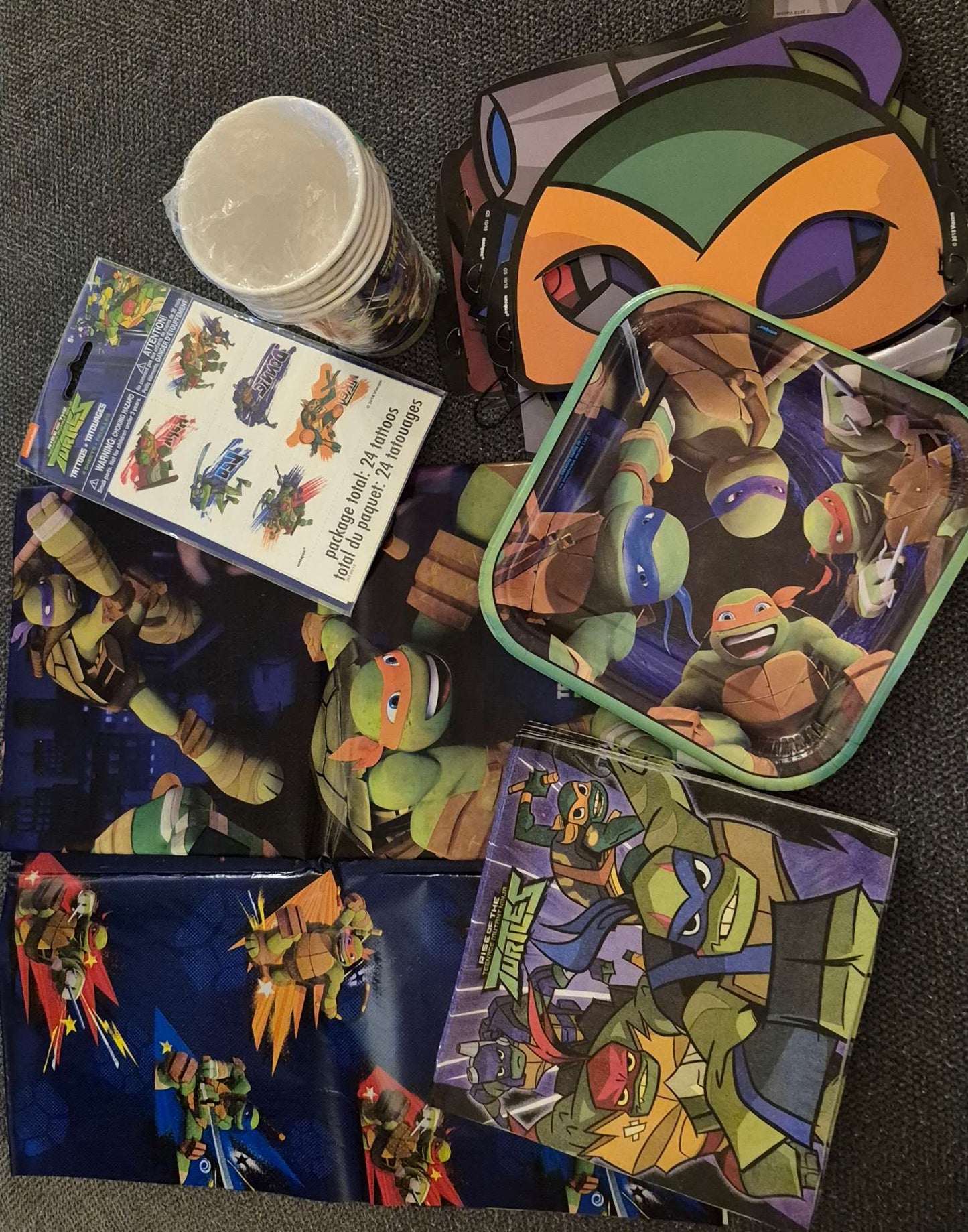 Ninja Turtle Birthday Party decorations