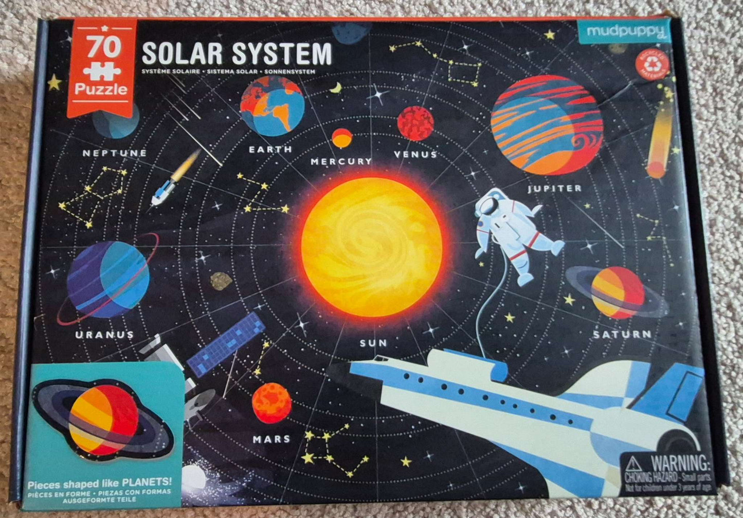Solar system puzzle