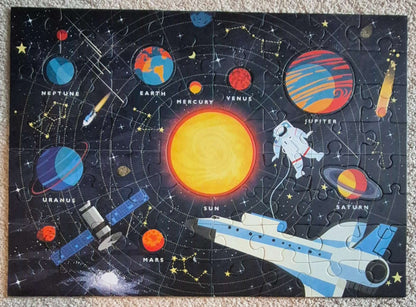 Solar system puzzle