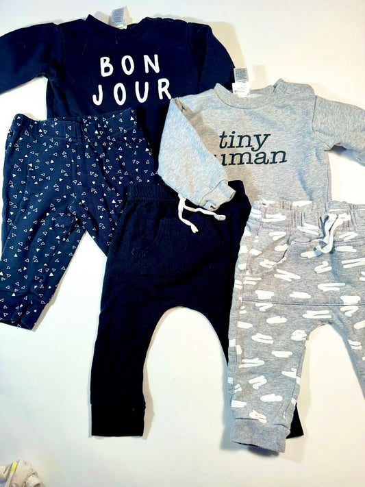 Índigo Sweater Bundle 6-12m, Kids 9 Month (6-9M)