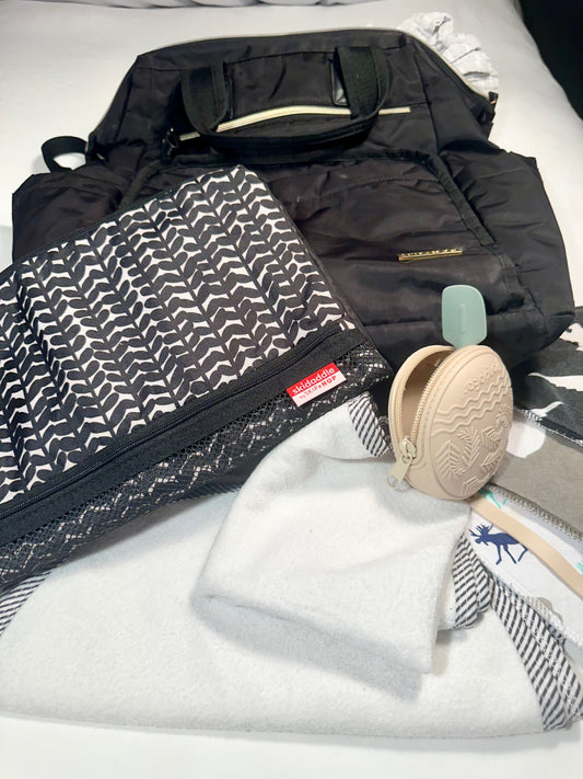 Skip Hop Diaper Bag & Essentials
