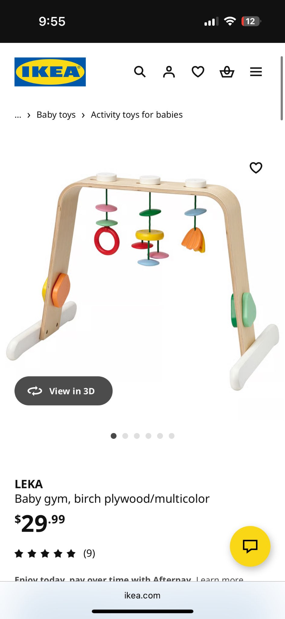 IKEA Leka Baby Gym