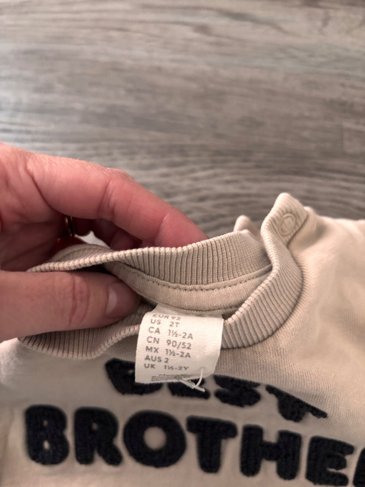 Best brother H&M sweatshirt, Kids 24 Month (18-24M)