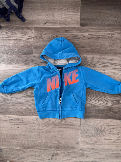 Blue Nike toddler hoodie 2T, Kids 2T