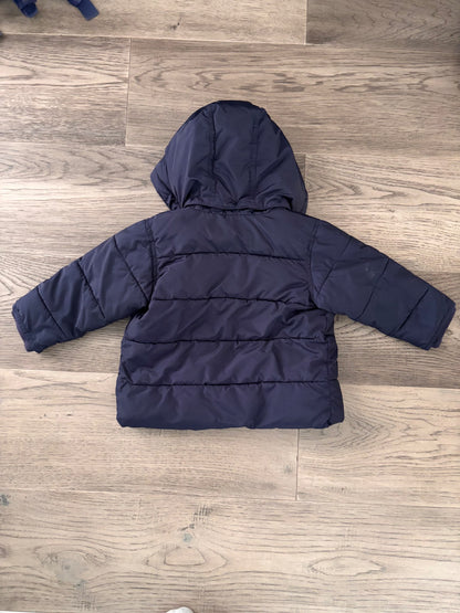 Navy Gap Winter Jacket 12-18 months, Kids 18 Month (12-18M)