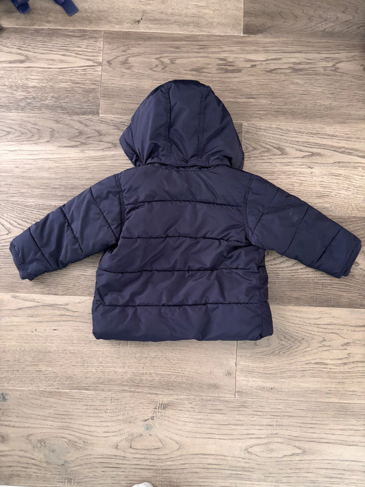 Navy Gap Winter Jacket 12-18 months, Kids 18 Month (12-18M)