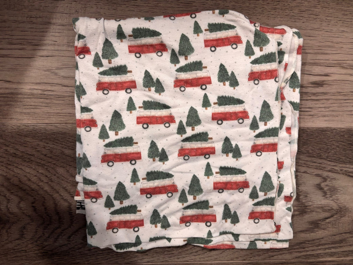 Copper Pearl Christmas Swaddle, 6-12 Months (Medium)