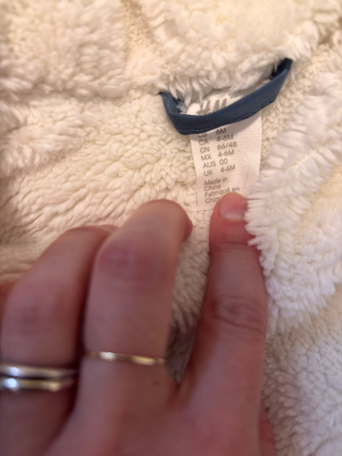 Blue H&M Snowsuit 4-6 months , Kids 9 Month (6-9M)