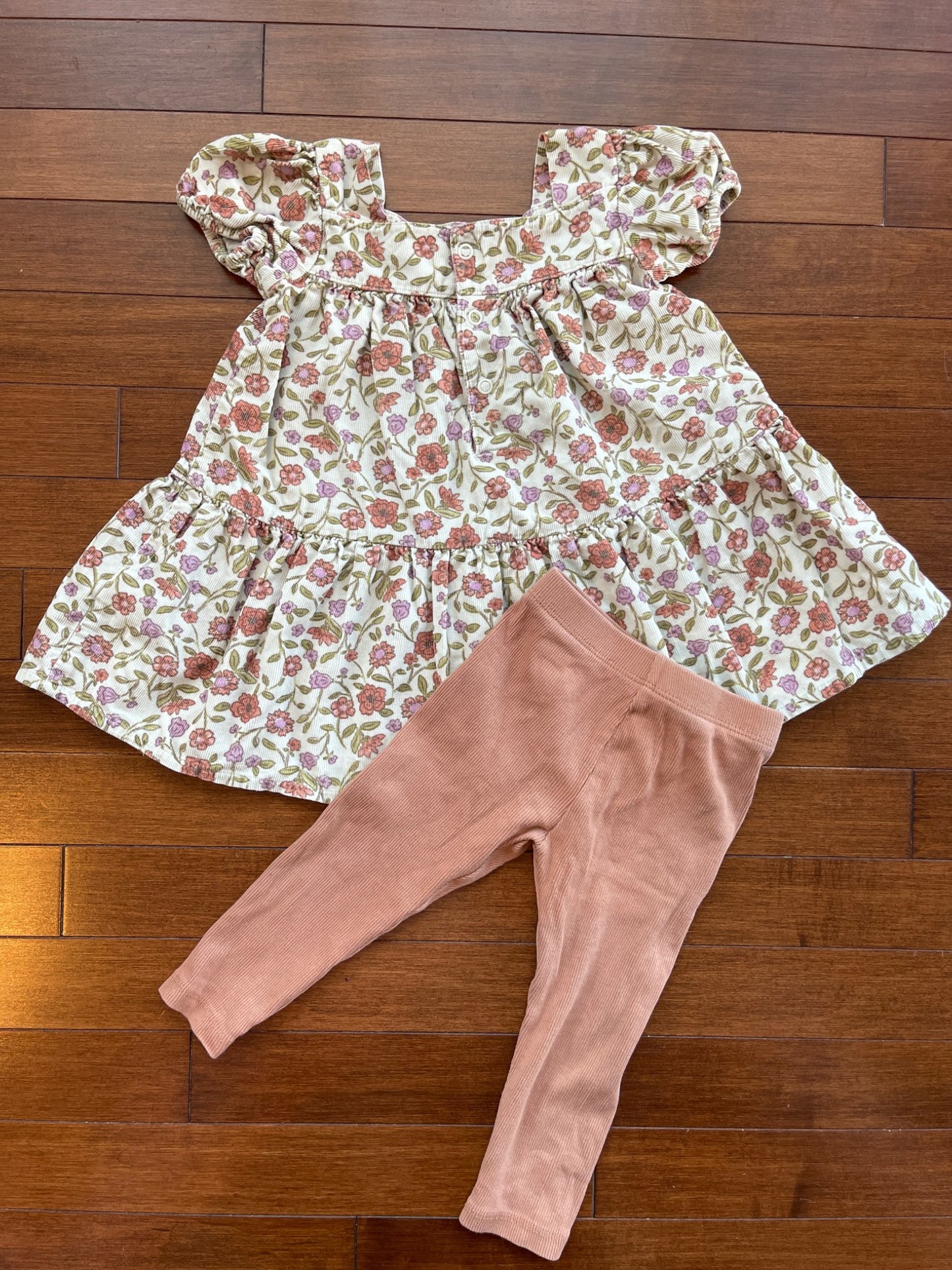Corduroy Fall Outfit , Kids 12 Month (9-12M)
