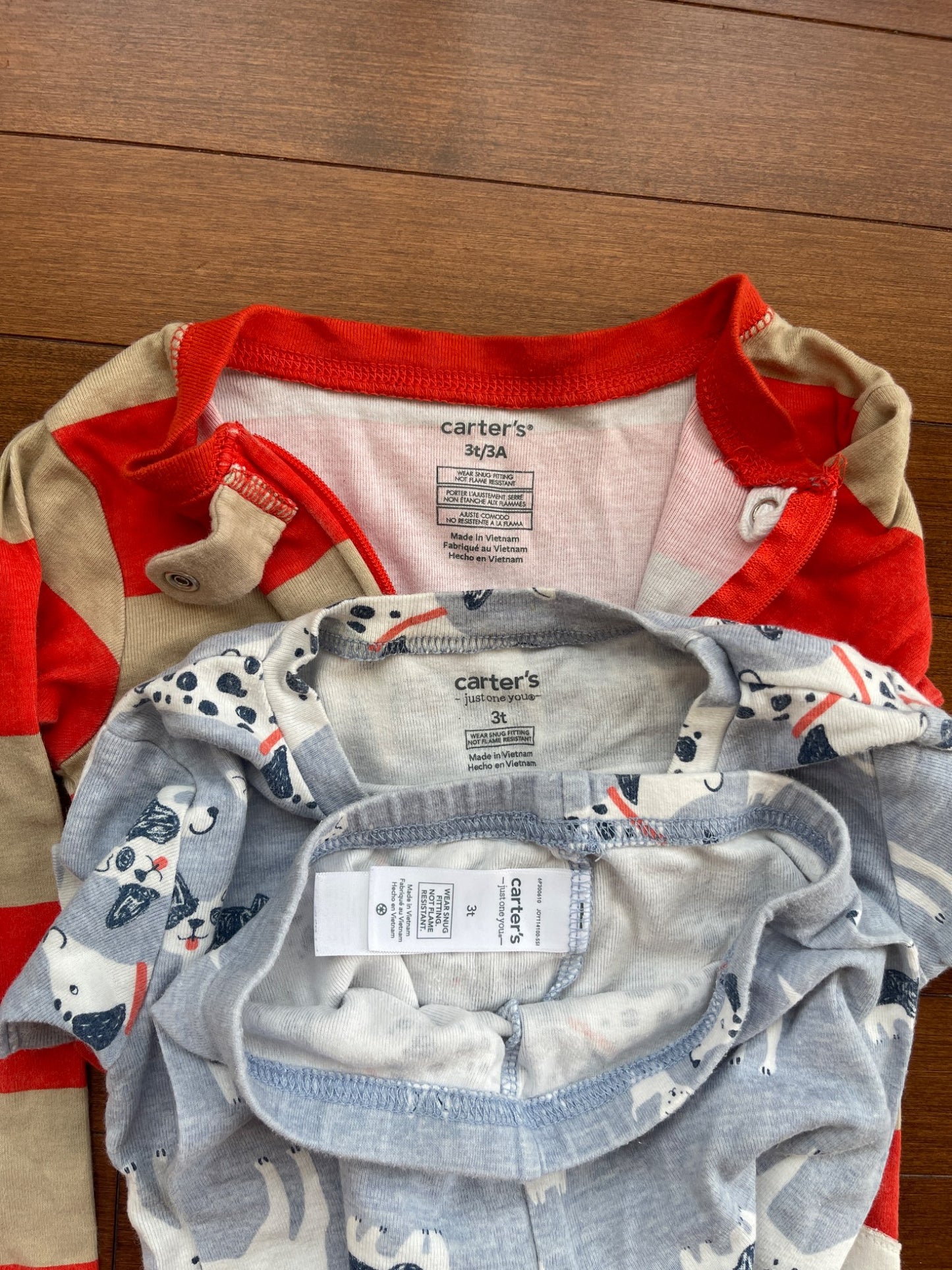 Carter’s T3 Pajamas, Kids 3T