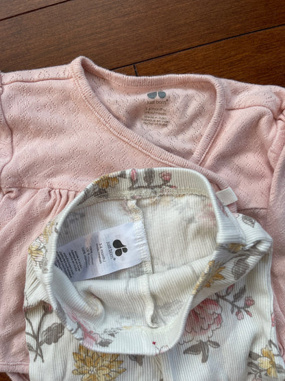 Floral 2-Piece Set, Kids 6 Month (3-6M)
