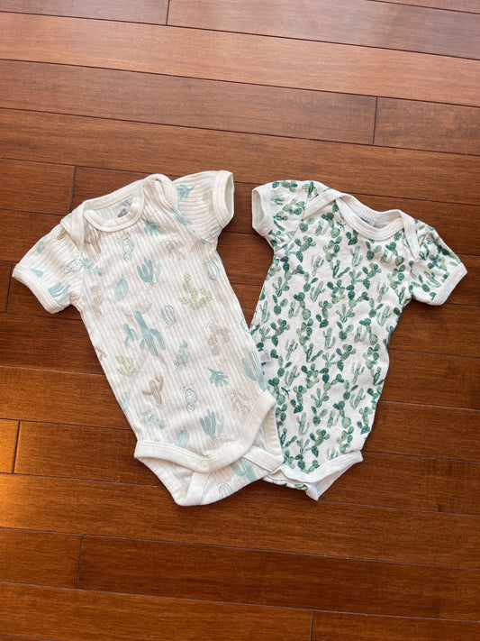 Cactus Onesies, Kids 3 Month (0-3M)
